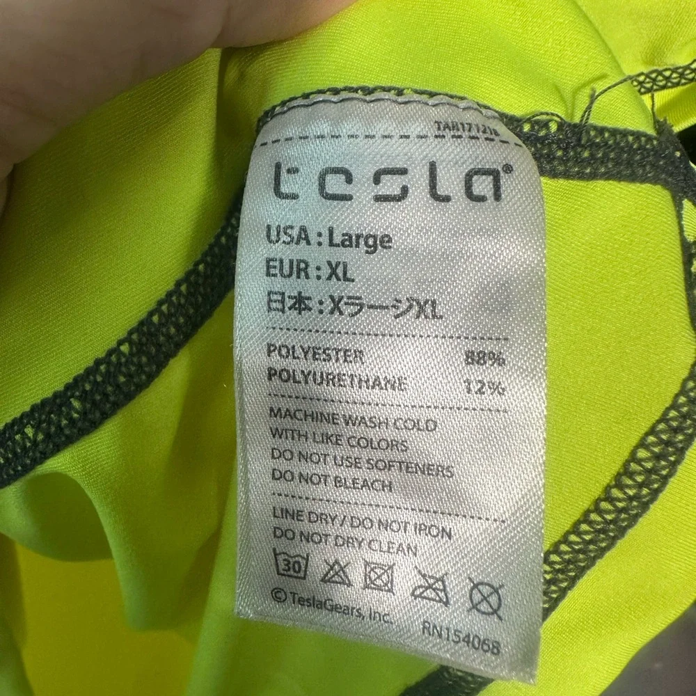 TSLA Kids UPF 50+ Long Sleeve Rash Guard, UV/SPF Size XL EUC